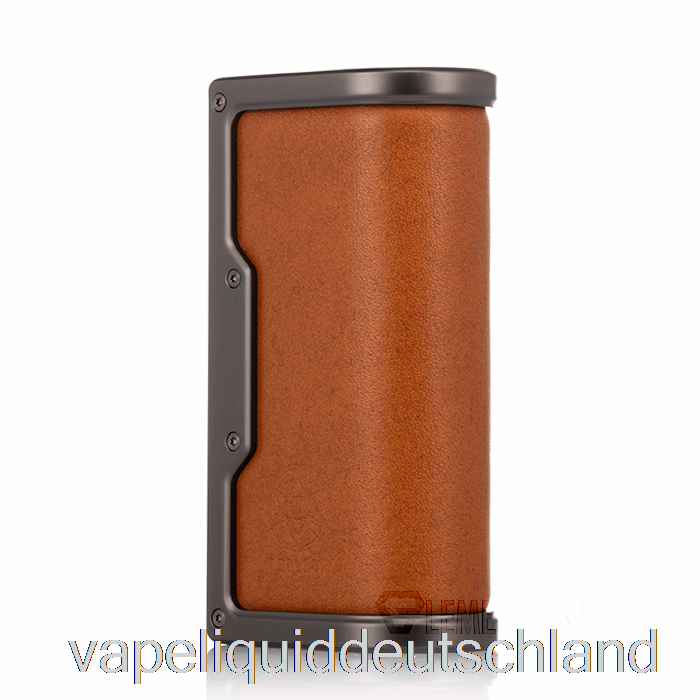 Lost Vape Thelema Batterieabdeckung Gunmetal/Kalbsleder Vape Deutschland